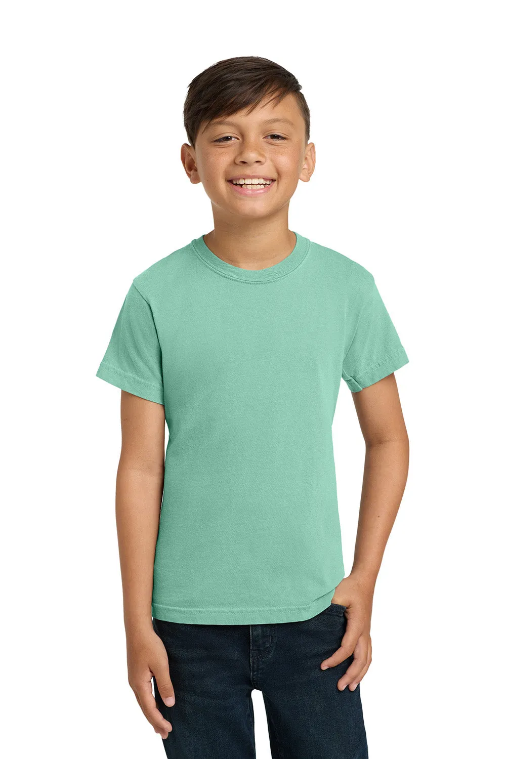 Comfort Colors Youth Short Sleeve Crewneck T-Shirt - Chalky Mint Green