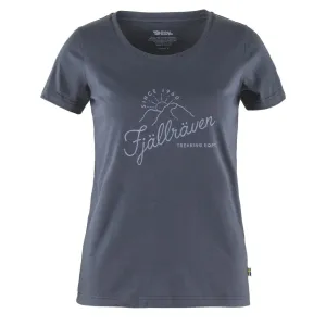 Fjallraven Womens Sunrise T-Shirt Navy