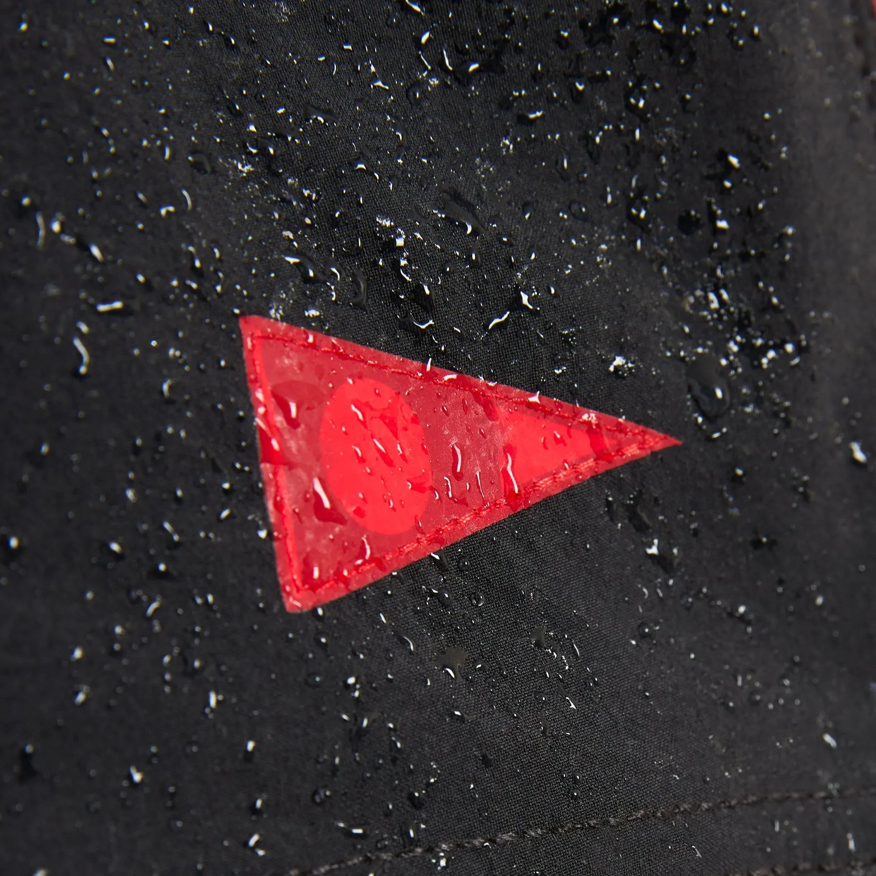 Florence Marine X Cordura Airtex Boardshorts-Black Racing Red