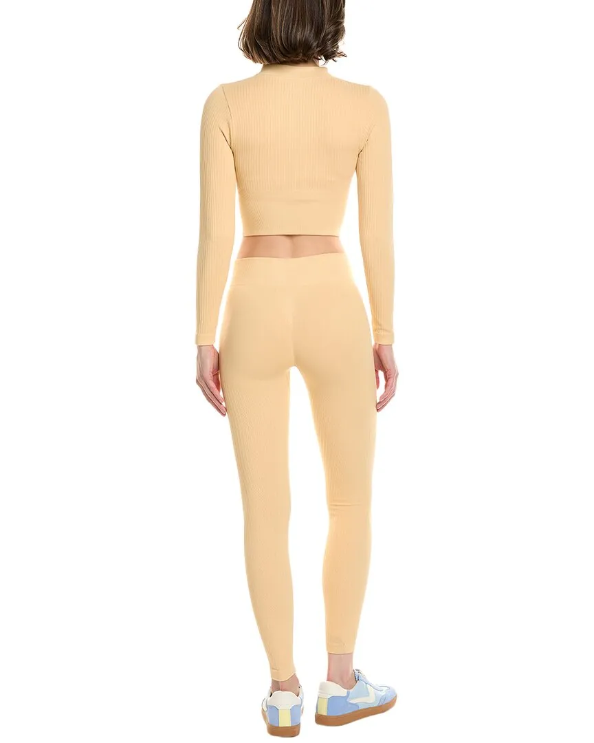 MARION 2pc Zip Crop Top & Pant Set