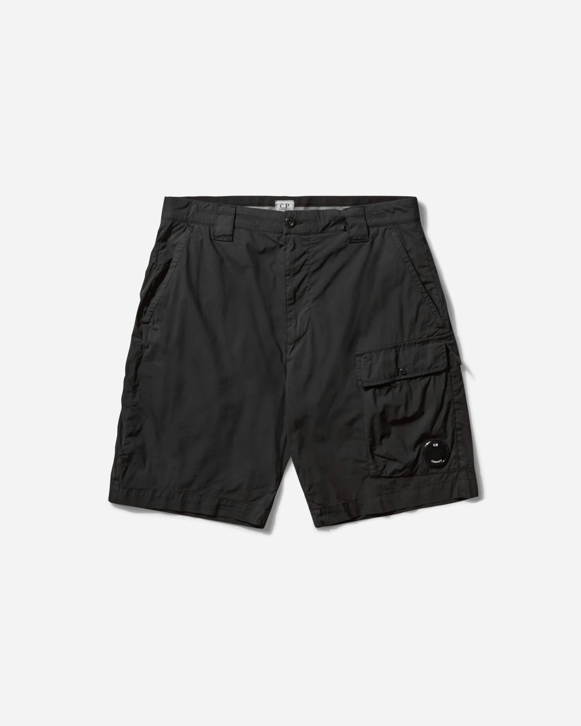 Men's Flatt Nylon Cargo Shorts Black