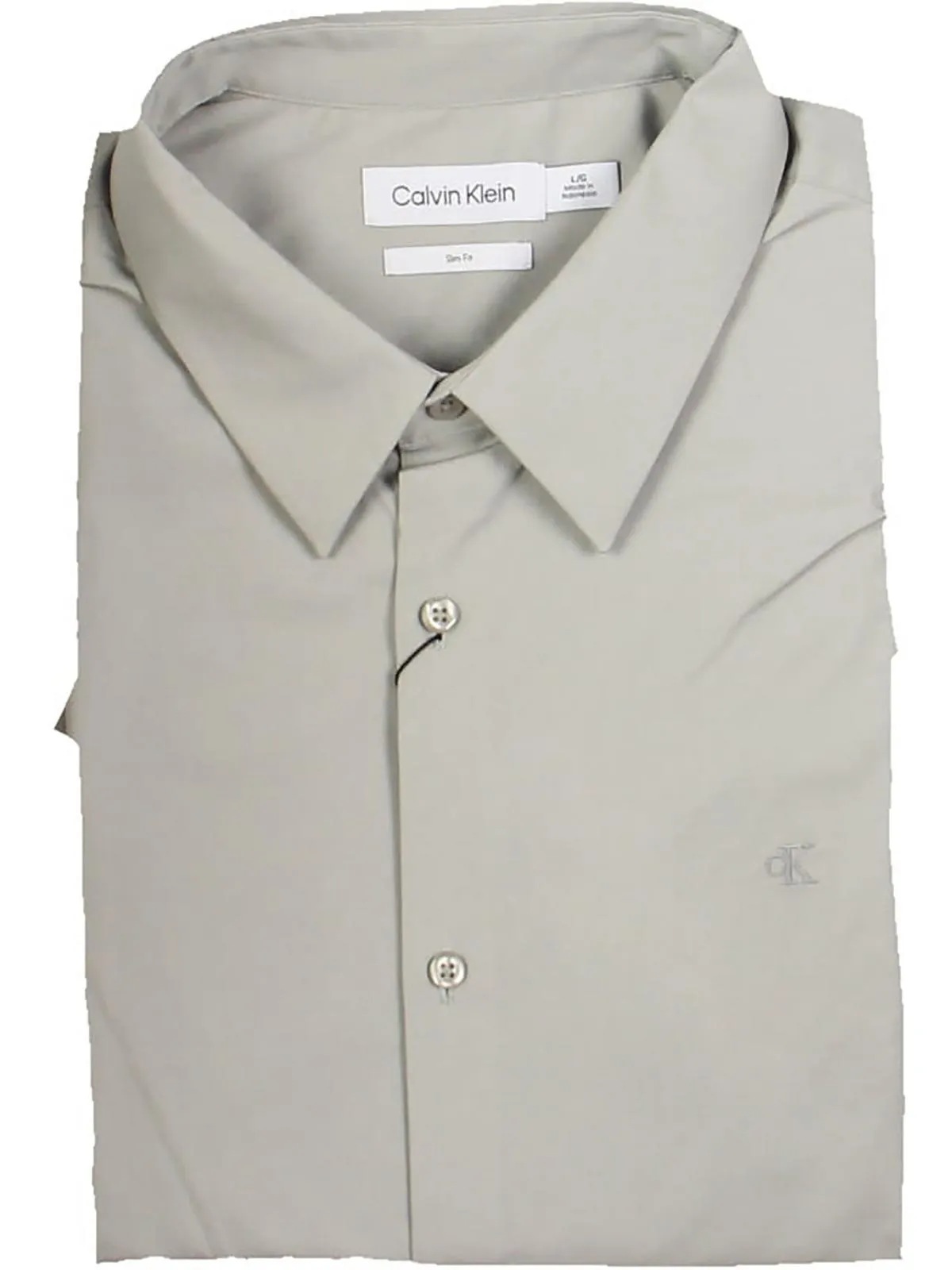 Mens Slim Fit Collar Button-Down Shirt