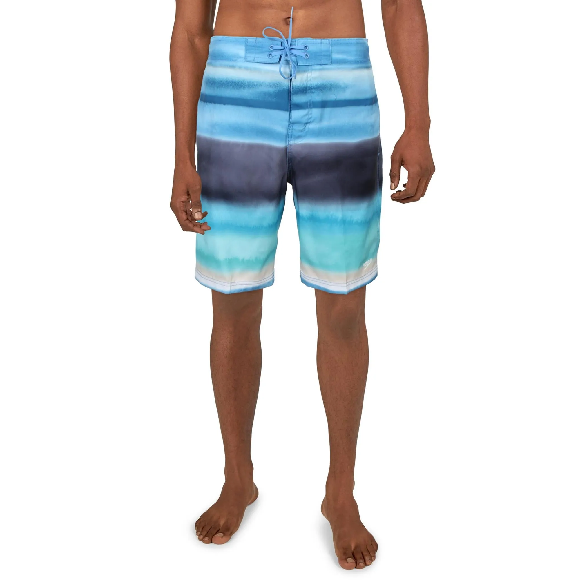 Mens Tie-Dye Polyester Swim Trunks
