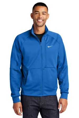 Nike Mens Full Zip Jacket - Royal Blue