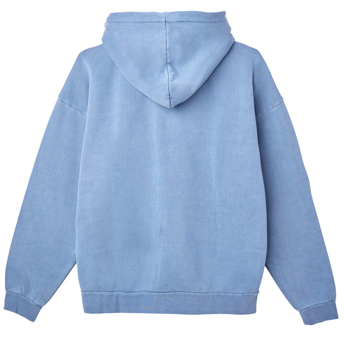 Obey Lowercase Pigment Zip Hood Pigment Coronet Blue