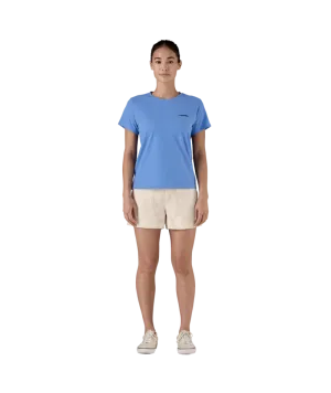 Patagonia P-6 Logo Responsibili-Tee-Abundant Blue