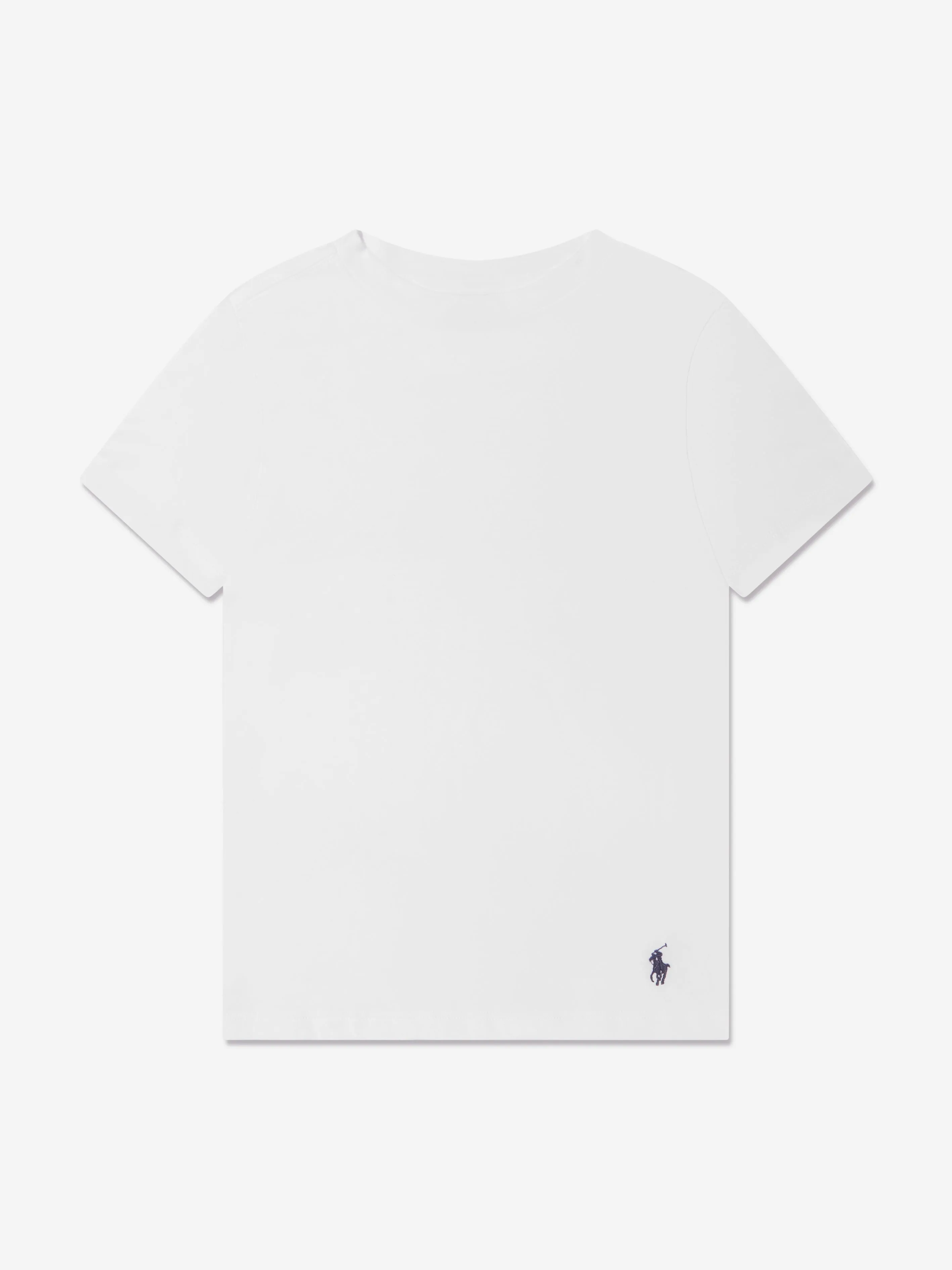 Ralph Lauren Boys 2 Pack T-Shirts Set in White
