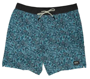REAL Wildflower Boardshorts-Teal
