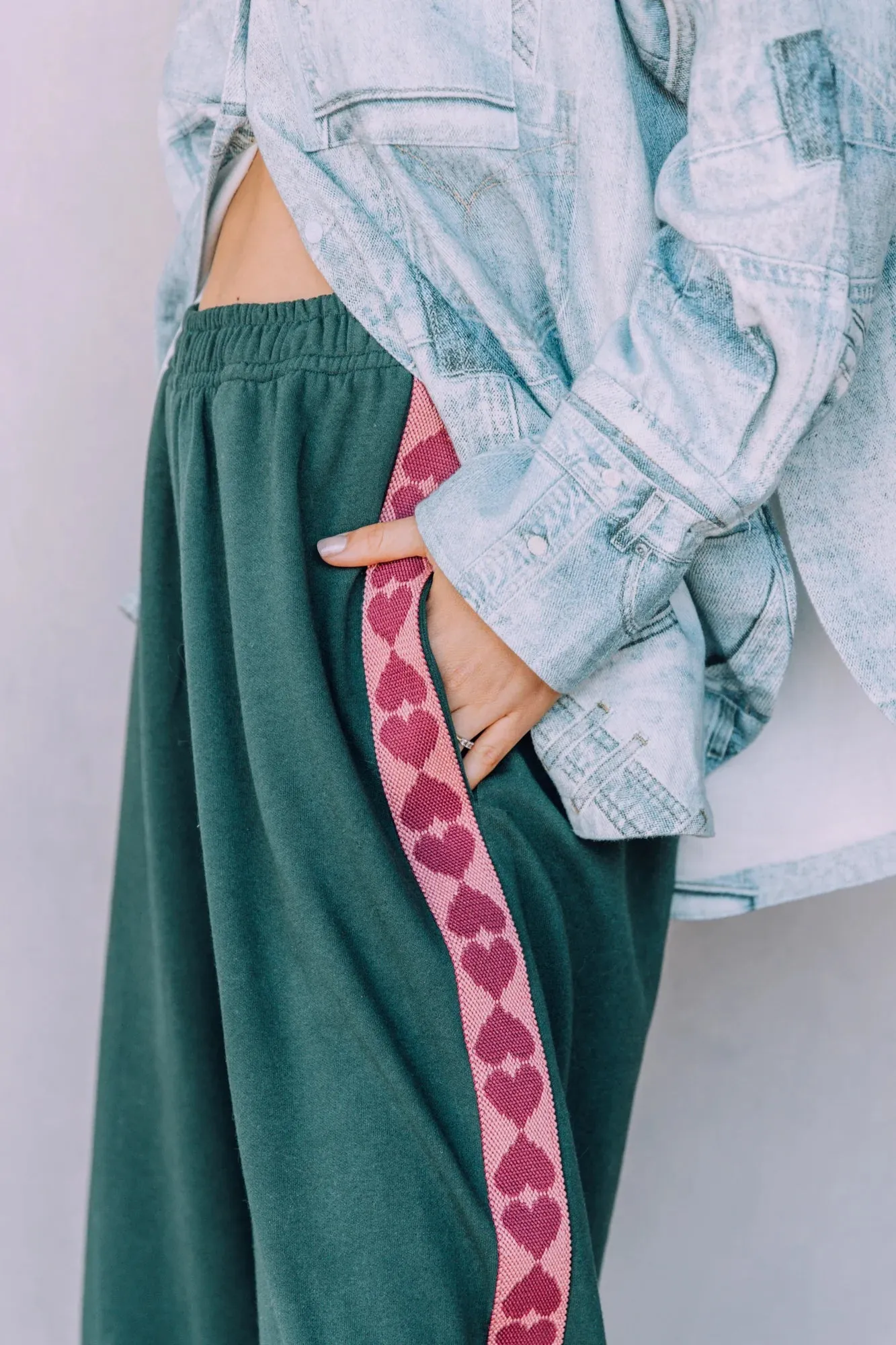 SABBI The Raving Heart Pants - Green