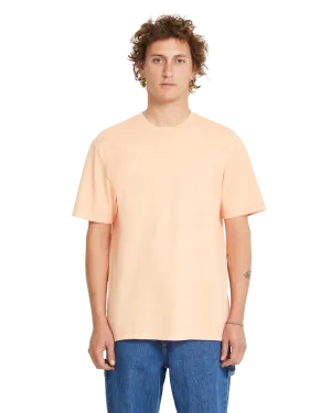 Solid Stone T-Shirt in Pale Peach