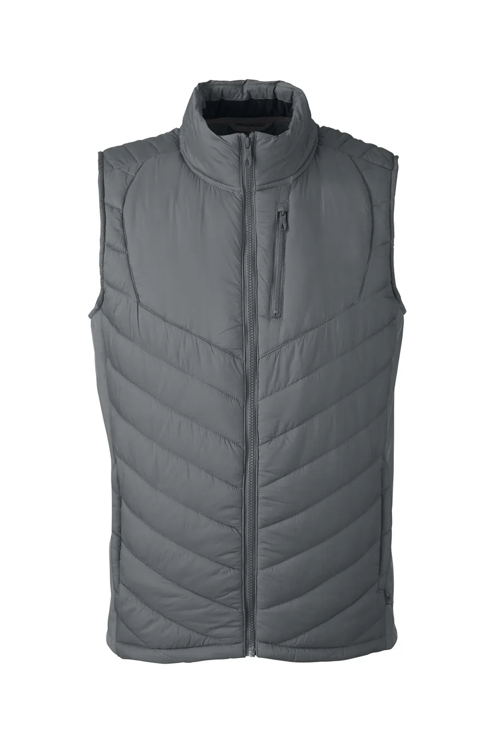Spyder Mens Challenger Full Zip Vest - Polar Grey