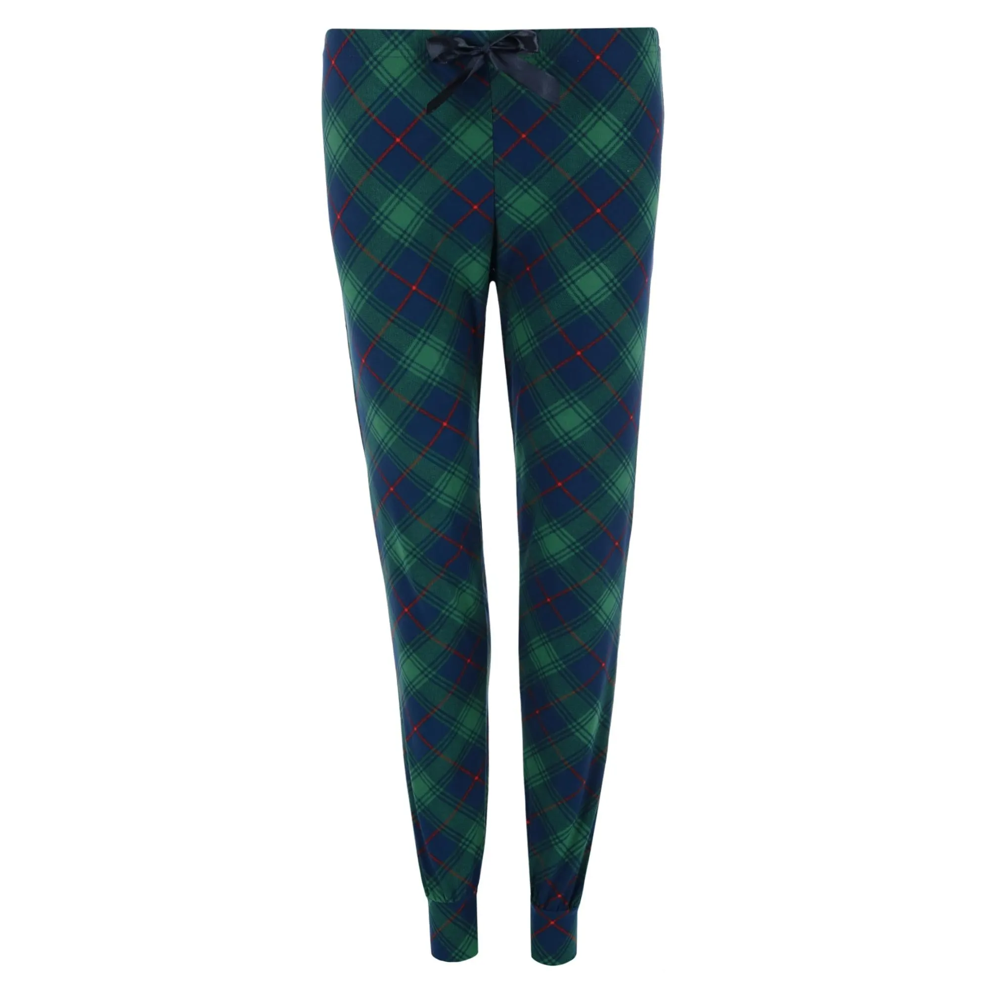 Women's Christmas Plaid Jogger Pants
