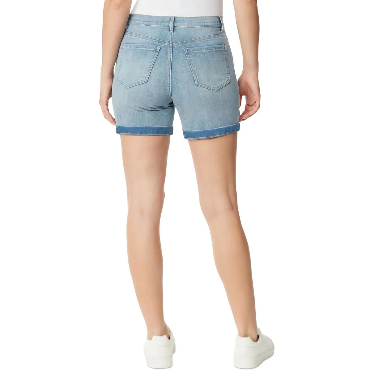Womens Mini 7" Denim Shorts